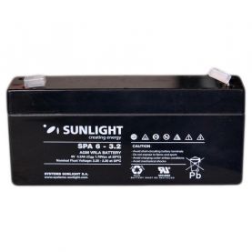 Аккумулятор тяговый SUNLIGHT 3.2Ah 6V