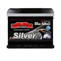 Автомобильный аккумулятор SZNAJDER Silver 6СТ-55Ah АзЕ 520A 555 87
