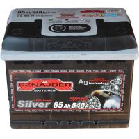 Автомобильный аккумулятор SZNAJDER Silver 6СТ-65Ah Аз 540A (EN)