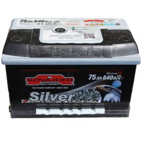 Автомобильный аккумулятор SZNAJDER Silver 6СТ-75Ah АзЕ 640A (EN)