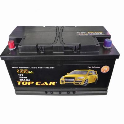 Автомобильный аккумулятор TOP CAR 6СТ-100Ah Аз 850A (EN)
