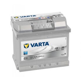 Автомобильный аккумулятор VARTA Silver Dynamic C6 6СТ-52Ah АзЕ 520A (EN) 552401052