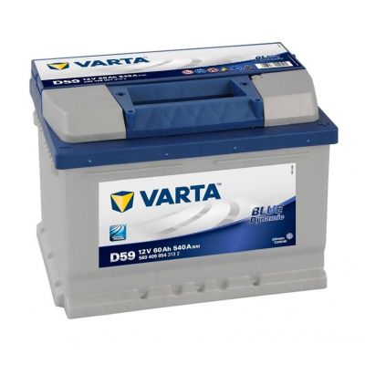 Автомобільний акумулятор VARTA Blue Dynamic D59 6СТ-60Ah АзЕ 540A (EN) 560409054