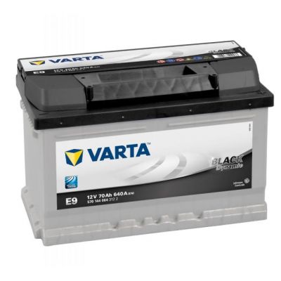 Автомобильный аккумулятор VARTA Black Dynamic E9 6СТ-70Ah АзЕ 640A (EN) 570144064