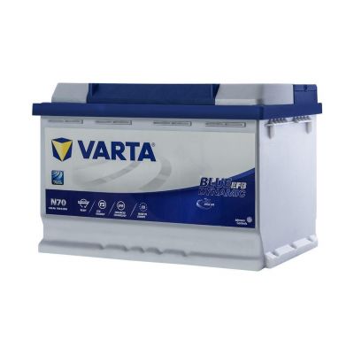 Автомобільний акумулятор VARTA Blue Dynamic EFB N70 6СТ-70Ah АзЕ 760A (EN) 570500076
