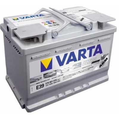 Автомобильный аккумулятор VARTA Silver Dynamic AGM E39 6СТ-70Ah АзЕ 760A (EN) 570901076 2019