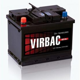 Автомобільний акумулятор VIRBAC Cllassic 6СТ-60Ah АзЕ 480A (EN)