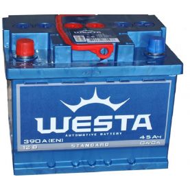 Автомобільний акумулятор Westa 6СТ-45Ah Аз 390A (EN)
