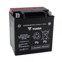 Мото аккумулятор Yuasa High Performance MF VRLA Battery AGM 6СТ-12V 31.6Ah АзЕ 386А (EN) сухозаряженный YIX30L-BS
