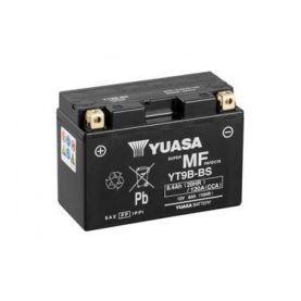 Мото аккумулятор Yuasa MF VRLA Battery AGM 6СТ-8Ah Аз 120А (EN) сухозаряженный YT9B-BS 