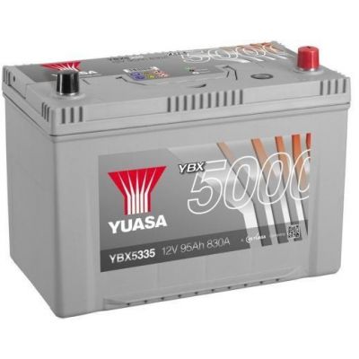 Автомобильный аккумулятор YUASA SILVER Japan 6СТ-95Ah АзЕ ASIA 830A (EN) YBX5335
