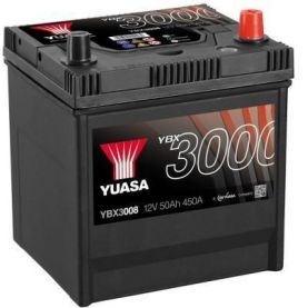 Автомобильный аккумулятор YUASA SMF Japan 6СТ-50Ah АзЕ ASIA 450A (EN) YBX3008