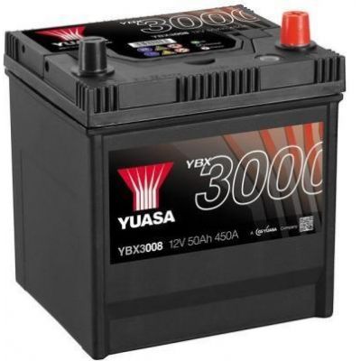 Автомобільний акумулятор YUASA SMF Japan 6СТ-50Ah АзЕ ASIA 450A (EN) YBX3008