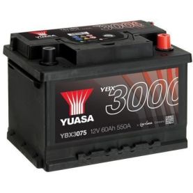 Автомобильный аккумулятор YUASA SMF 6СТ-60Ah АзЕ 550A (EN) YBX3075 Автомобильный аккумулятор YUASA SMF 6СТ-60Ah АзЕ 550A (EN) YBX3075