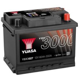 Автомобильный аккумулятор YUASA SMF 6СТ-60Ah АзЕ 550A (EN) YBX3027 Автомобильный аккумулятор YUASA SMF 6СТ-60Ah АзЕ 550A (EN) YBX3027