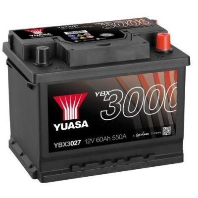 Автомобильный аккумулятор YUASA SMF 6СТ-60Ah АзЕ 550A (EN) YBX3027