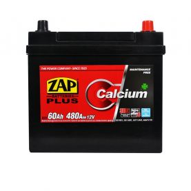Автомобільний акумулятор ZAP Plus Calcium Asia 6СТ-60Аh АзЕ 480А 560 68z