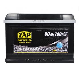 Автомобільний акумулятор ZAP Silver 6СТ-80Ah АзЕ 700A 580 83z