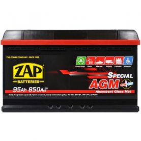 Автомобильный аккумулятор ZAP AGM 6СТ-95Ah АзЕ 850A 595 02z Автомобильный аккумулятор ZAP AGM 6СТ-95Ah АзЕ 850A 595 02z