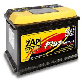 Автомобільний акумулятор ZAP Plus 6СТ-62Ah АзЕ 520A (EN)