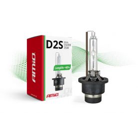 Автолампа AMiO ксенон LongLife D2S (P32d-2, D2S, 5500K, 12V, 35W) 01974