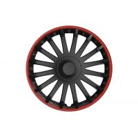 Ковпак AMiO Crystal Black & Red R14 чорно-червоний 10293