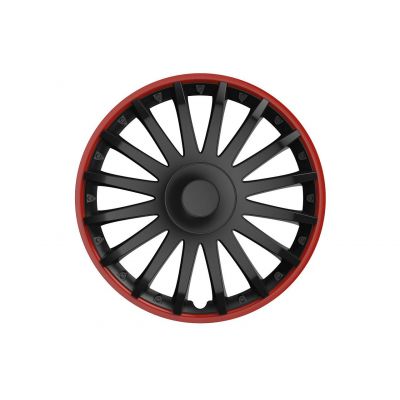 Ковпак AMiO Crystal Black & Red R14 чорно-червоний 10293