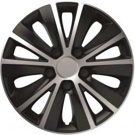 Колпак AMiO Rapide Silver & Black R16 серо-чёрный 10299