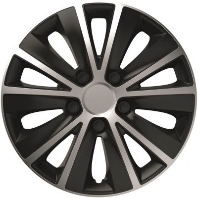 Колпак AMiO Rapide Silver & Black R16 серо-чёрный 10299