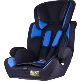 Автокресло BABY BOSS чёрно-синее группа 1-2-3 (9-36кг) NE-EF-02