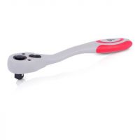 Рукоятка з храповим механізмом на 72 зуба 3/8 "вигнута Cr-v (Professional) INTERTOOL HT-2108