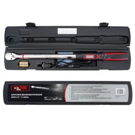 Динамометрический ключ електронний 1/2 ", 68-340 Нм INTERTOOL XT-9021