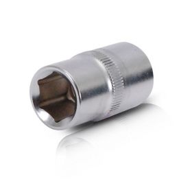Головка шестигранная 1/2", 15x38 мм, хром-ванадий INTERTOOL ET-0015