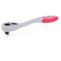 Рукоятка з храповим механізмом на 72 зуба 1/2 "вигнута Cr-v (Professional) INTERTOOL HT-2109