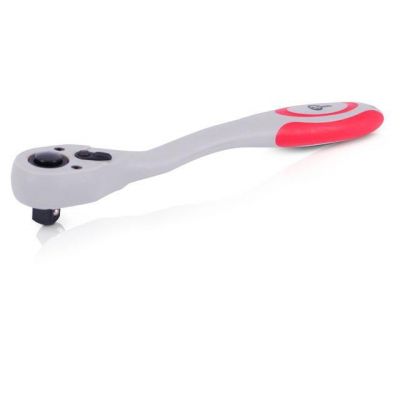 Рукоятка з храповим механізмом на 72 зуба 1/2 "вигнута Cr-v (Professional) INTERTOOL HT-2109