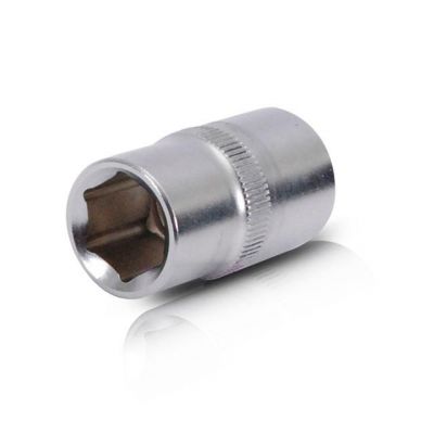 Головка шестигранная 1/2", 16x38 мм, хром-ванадий INTERTOOL ET-0016
