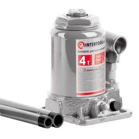  Домкрат "столбик" двухштоковый 4 т INTERTOOL GT0032