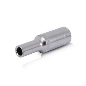 Головка шестигранная удлиненная 1/2", 8x78 мм, хром-ванадий INTERTOOL ET-0108