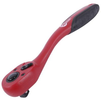 Рукоятка з храповим механізмом на 72 зуба 3/8 ", Cr-v ультра легка INTERTOOL ET-7002