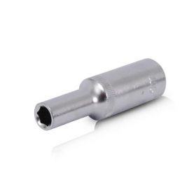 Головка шестигранная удлиненная 1/2", 9x78 мм, хром-ванадий INTERTOOL ET-0109