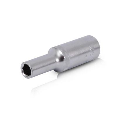 Головка шестигранная удлиненная 1/2", 9x78 мм, хром-ванадий INTERTOOL ET-0109