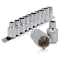 Набір головок 8-19 мм, 1/2 ", 10 од. INTERTOOL ET-6012