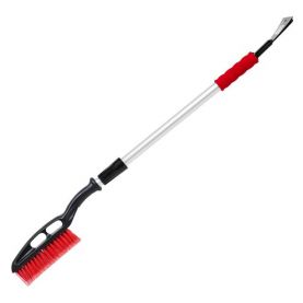 Щітка зі скребком телескопічна 99-139см INTERTOOL AT-0119 Щітка зі скребком телескопічна 99-139см INTERTOOL AT-0119