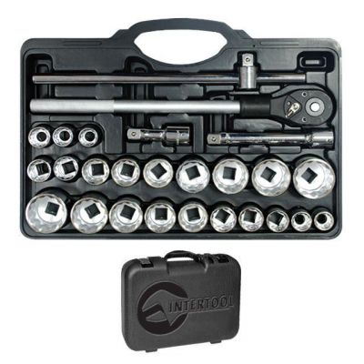 Профессиональный набор инструментов 3/4", 26 ед INTERTOOL ET-6026