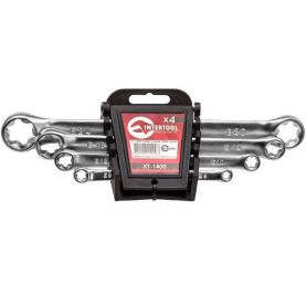 Набір накидних ключів TORX 4 шт. Т6-Т24 мм INTERTOOL XT -1400