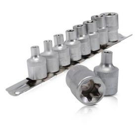 Набор головок TORX 10 ед, E5-E16, 3/8" INTERTOOL ET-6015