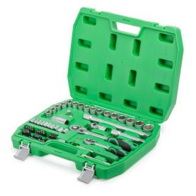 Набор инструмента 72ед, 1/2" и 1/4", Cr-V INTERTOOL ET-6072SP