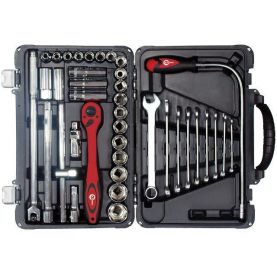 Професійний набір інструменту 39 од., 1/2 ", Cr-V INTERTOOL ET-7039