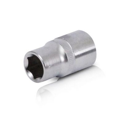 Головка шестигранная 1/2", 12x38 мм, хром-ванадий INTERTOOL ET-0012