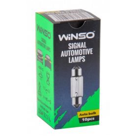 Автолампы WINSO мини (12V C10W 10W SV8.5 T11x41) 713220